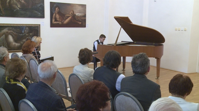 V Záhorskej galérii koncertovali žiaci Základnej umeleckej školy