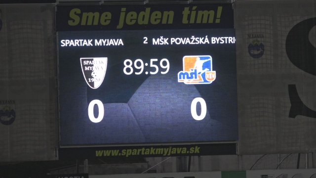 Spartak Myjava -MŠK Považská Bystrica 
