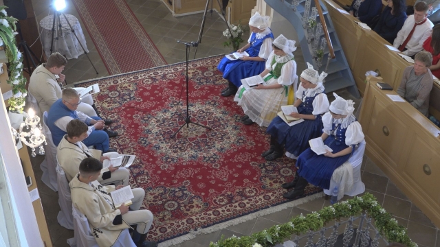 Slávnosť konfirmácie v evanjelickom kostole v Turej Lúke
