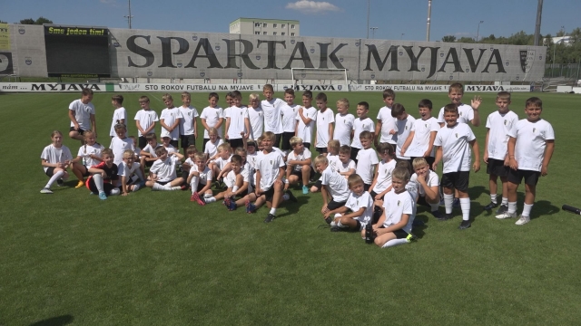 Letný futbalový kemp - TJ Spartak Myjava