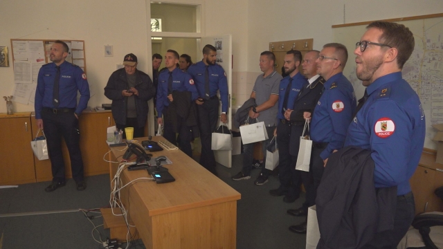 Senicu navštívila delegácia policajtov zo Švajčiarska
