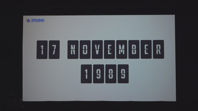 17. november si pripomenuli audio-vizuálnym podujatím