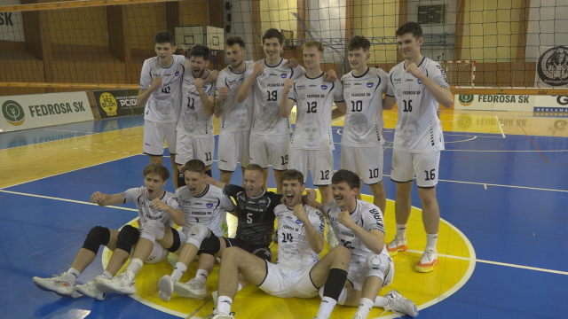 TJ Spartak Myjava - VK Slávia USP Nitra  4. a záverečný zápas o bronz