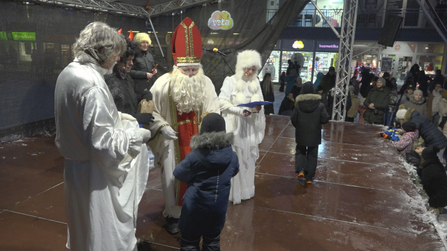 Mikuláš zavítal medzi deti na Myjave