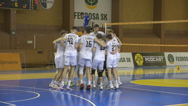 TJ Spartak Myjava - TJ Slávia  Svidník – štvrťfinále extraligy mužov vo volejbale
