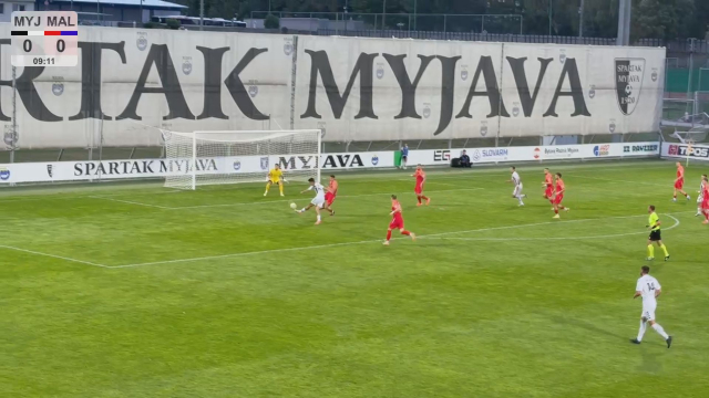 Spartak Myjava - FC Žolík Malacky 5. kolo TIPOS 3. ligy západ