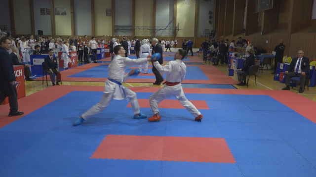 Slovenský pohár v karate v mestskej športovej hale na Myjave