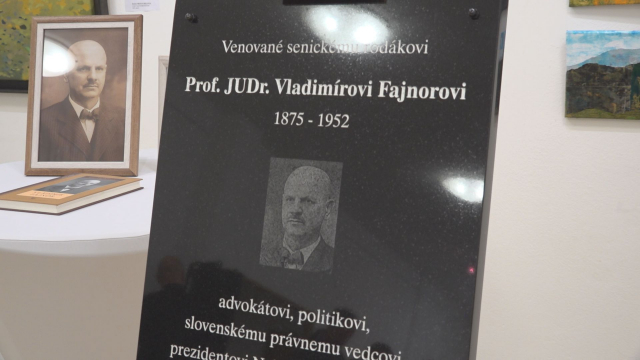 Spomienka na Vladimíra Fajnora v ZOS Senica